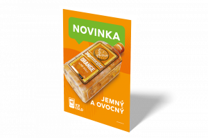 Jägermeister Orange plagát Jemný a ovocný A3 1 ks