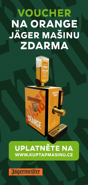 VOUCHER na Jägermeister Orange Tap mašinu
